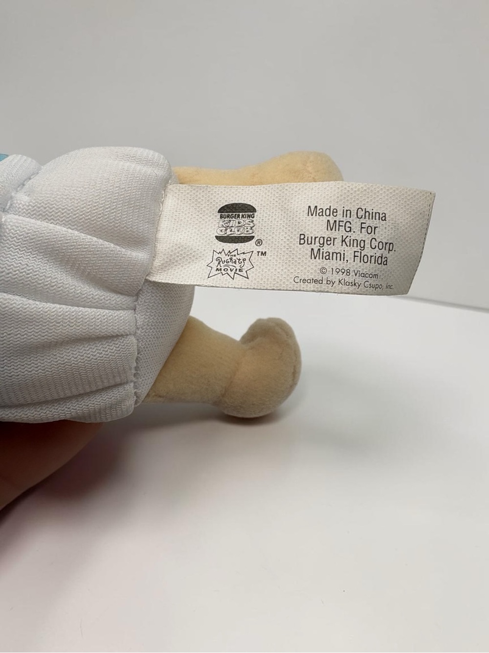 Vintage 1998 Nickelodeon The Rugrats Burger King Movie Tommy & Baby Dil Toy Set - Picture 8 of 16
